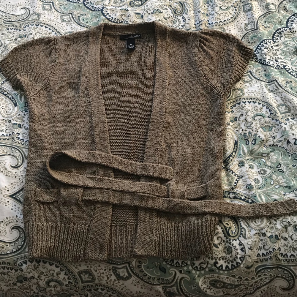 Willi Smith bolero sweater jacket